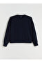 Xside bicycle collar oversize women's sweatshirt - 5