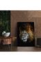 Tablou portret profil leu, cod 3124 - 4