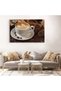 Tablou ceasca de cafea boabe cafea, cod 3890 - 4