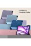 ZryXal iPad Air M3 2025/M2 2024 Case with Pencil Holder, Trifold Stand Smart Case with Soft TPU Back - 7