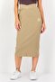 Women Embroidered Logo Outdoor Skirt, Tan