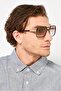 Men 207560LGD61YK Aviator Sunglasses, Light Brown - 2
