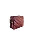 Quilted Patterned Stylish and Multi-Compartment Bag Bordo