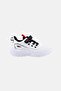 Kids Boy Brand Logo Velcro Closure Running Shoes, White - 4