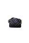 Quilted Patterned Stylish and Multi-Compartment Bag Black - 2