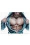 Tablou bust barbat musculos, cod 3263 - 2