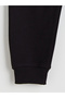 Lcw Kids Black Elastic Waist Boy's Jogger Sweatpants - 4