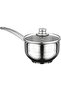 Stainless Steel Cookware Set, 12 Piece, Silver - 2
