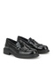 , Women's Genuine Leather Shoes 153111Z224022 Black - 2