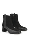 , Women's Genuine Leather Boots 1531030Z2596 Black - 2