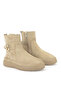 , Women's Genuine Leather Boots 1531050Z26105252K Beige - 2