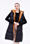Women's Hooded Water and Wind Proof Double Sided Inflatable Vest - 2