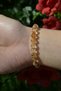 Citrine Bracelet Natural 8mm Coin Stone 23cm - 5