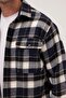 Relax Fit Comfortable Cut Double Pocket Flap Winter Lumberjack Checkered Men's Shirt - 3