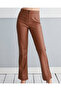 Women's Leather Pants Casual Leather Pants - 4