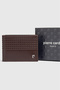 -Set 7- 100% Genuine Leather Special Gift Boxed Groom Belt Wallet Dowry Set Brown - 4