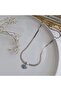 Steel Eye Charm Necklace (47 cm) - 3