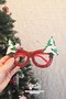 New Year's Glitter Pine Tree Glasses New Year's Party Glasses - 2