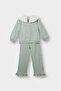 Baby Girl 2-Piece Set Big Collar Sweatshirt Sweatpants F6299A525Wn - 4