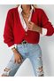 Women's Button Detail Knitwear Cardigan - 6