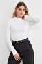 Basic Modal Blouse with Draped Sides and Perkins Collar - 3