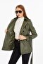 Women's Leather Trench Coat/Jacket - 6