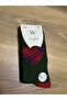 Women's Winter Thermal Towel Socks with Heart Pattern - 2