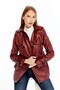 Women's Leather Trench Coat/Jacket - 4