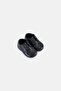 Toddlers Boy Leather Lace up Shoes, Black - 4