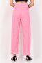 Women Regular Fit Solid Chino Pants, Pink - 3