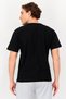 Men Sportswear Fit Short Sleeve Outdoor T-Shirt, Black - 3