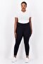 Women Plus Size Training Leggings, Black - 2
