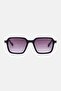Men SPLL10M Square Sunglasses, Black
