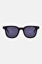 Men 20756608648IR Square Sunglasses, Brown Havana