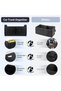 Car Trunk Organizer, Car Storage Box with Collapsible Multi-Compartment Pockets, Foldable Ca - 5