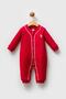100% Cotton / 100% Cotton Baby Girl Romper with Snap Fasteners