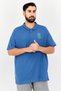x One8 Men Sportswear Fit Short Sleeve Outdoor Polo Shirt, Slate Blue