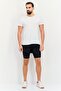 Men 2in1 Custom Fit Brand Logo Training Shorts, Black - 4