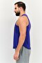 Men Sportswear Fit Sleeveless Training Vests, Purple - 2