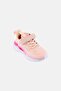 Toddlers Girl Brand Logo Velcro Closure Outdoor Shoes, Peach