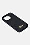 iPhone 16 Pro Metal Logo Protective Case, Black - 4