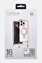 iPhone 16 Pro Celeste Magsafe Case With Crossbody Strap, Orange - 2