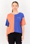 Women Sportswear Fit Short Sleeve Outdoor T-Shirts, Multicolor