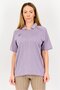 X Select Women Sportswear Fit Short Sleeve Training Polo Shirt, Lavender