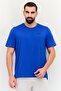 Men Sportswear Fit Short Sleeves Trainig T-Shirt, Blue