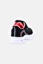 Toddlers Girl Velcro Closure Training Shoes, Black - 4
