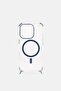 iPhone 16 Pro Celeste Magsafe Case With Crossbody Strap, Blue