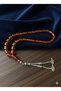 The Wonderful Harmony of the Stick-Shaped Amber Prayer Beads in the Colors of Honey and Amber. - 2