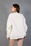 Leopard Patterned Printed Oversized Sweatshirt - 8