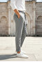 Men's Lace-Up Jogger Pants Casual Elegance, Relaxed Fit - 2